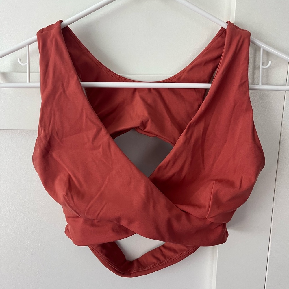 Born Primitive Women's Cross-Back Rust Bralette